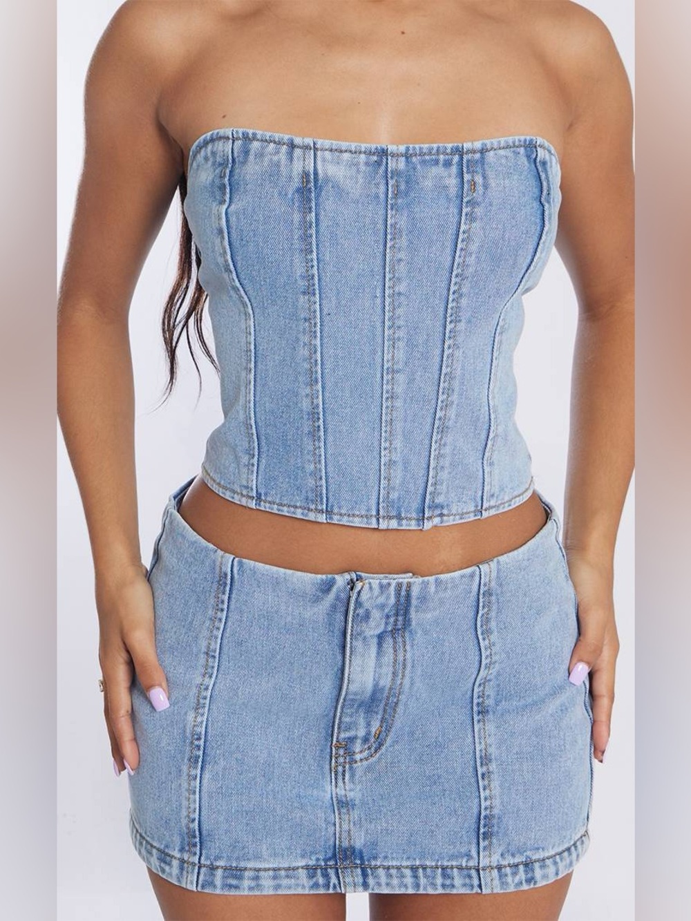 Denim Top